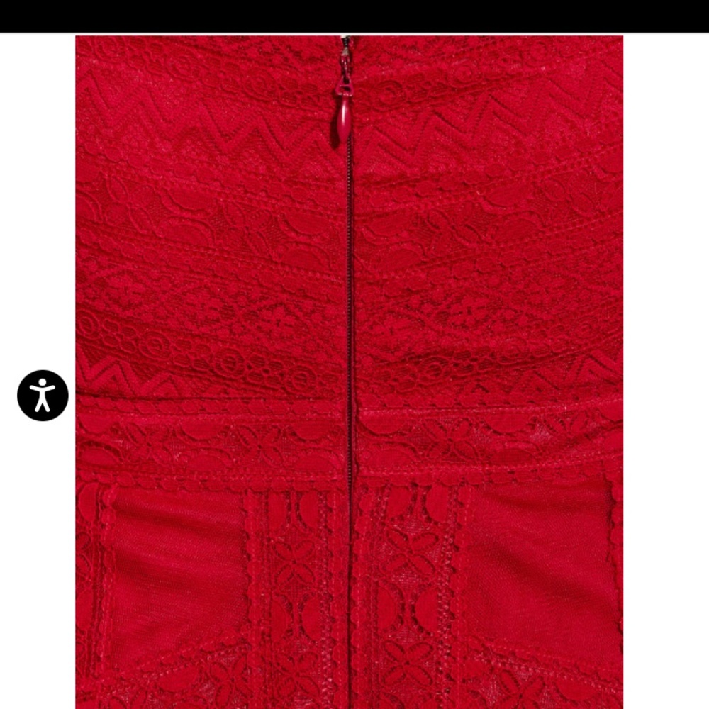 Divine Whimsy Maxi Dress - red - Picture 7 of 7